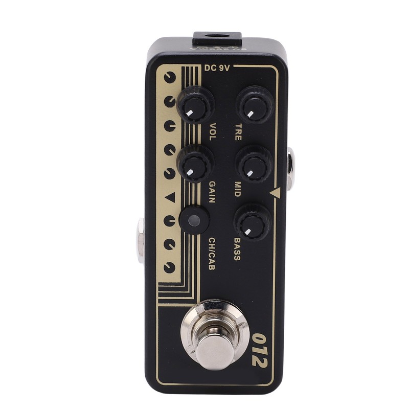 Digital Preamp Pedal Classic Rock Sound Effect Micro Preamp Effect