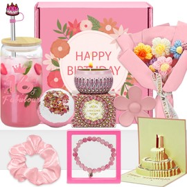 AiHeart 16th Birthday Gifts for Girl,Sweet 16 Gifts for Girl,Happy 16th Birthday Gifts,16th Birthday Decorations for Girl,2009 Unique Birthday Gifts Set,16th Birthday Gifts for Niece Sisters