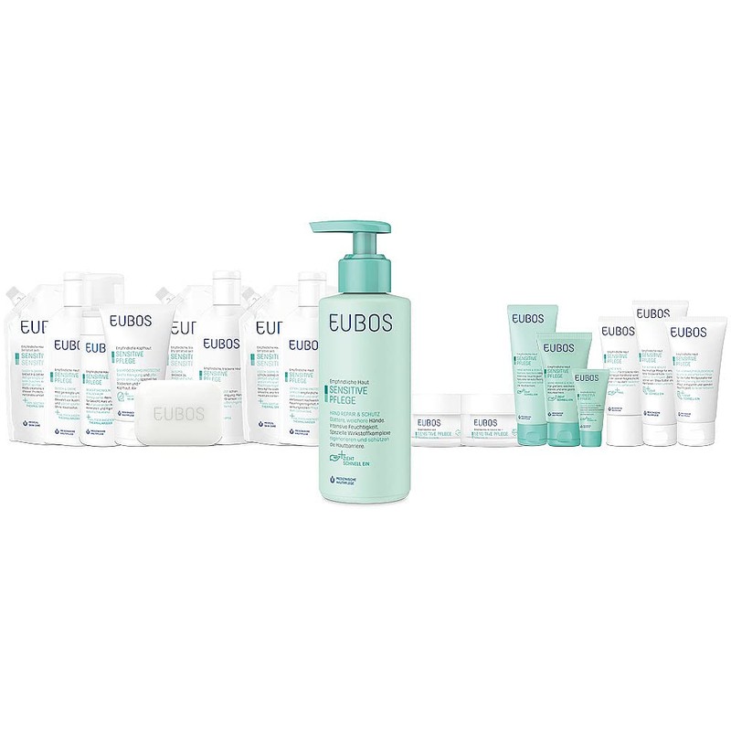 Eubos Sensitive care, hand repair and protection, 150 ml pump