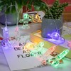LELYFIT 20LED 3.0M Spaceman Cartoon String Lights, Astronaut Planet Rocket