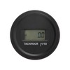 Tach Hour Meter LCD Display Round High Accuracy RPM Hour