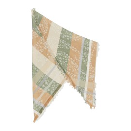 s.Oliver Jacquard-Schal mit abstraktem Paisleymuster olivgrün ONESIZE