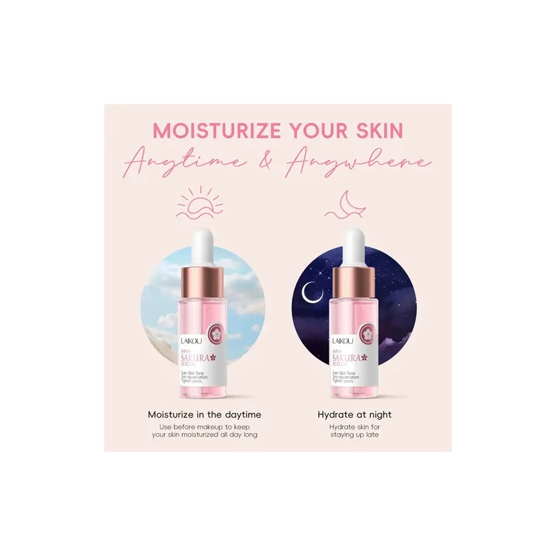 Set De Regalo Laikou Sakura Skincare Brightening Hydration,