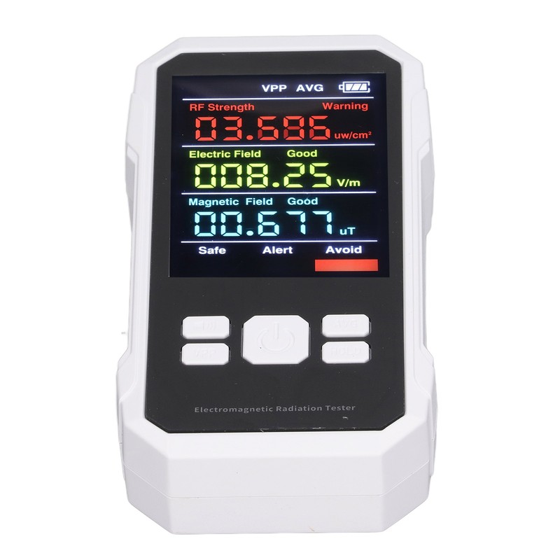 Electromagnetic Radiation Tester with Battery Handheld Digital High Frequency Radiation