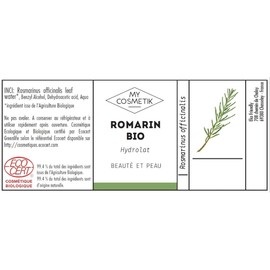 Hydrolat by Rosemary Organic Cosmetics - MY COSMETIK - 500 ml