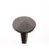 Traditional Hand Forged Pack of 4 Black Rustic 20mm Round