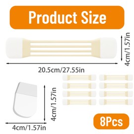 8pcs Neck Tapes, Fack Neck Lifting Stickers Tightening Tapes, Premium Lifting and Tightening Invisible Instant Firming Skin,Face Lift Patch Tools for Women Girls Instant Double Chin