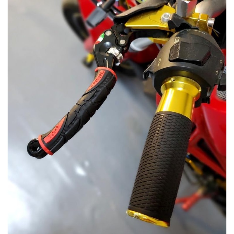 Plus Nao Brake Lever Covers for Motorcycles, Set of 2,