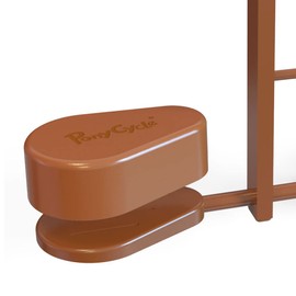 PonyCycle Pedal Pad (for Model U Size3 &4 Ride on Horse Brown, Chocolate) - Brown