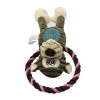 Undisclosed Rope Stuffed Dog Toy