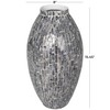 Deco 79 Mother of Pearl Shell Handmade Decorative Vase Mosaic