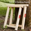 Saw Horses 2 Pack - Heavy Duty Sawhorses 2 Pack