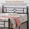 BedsPick Queen Bed Frame with Headboard and Footboard, Metal Platform