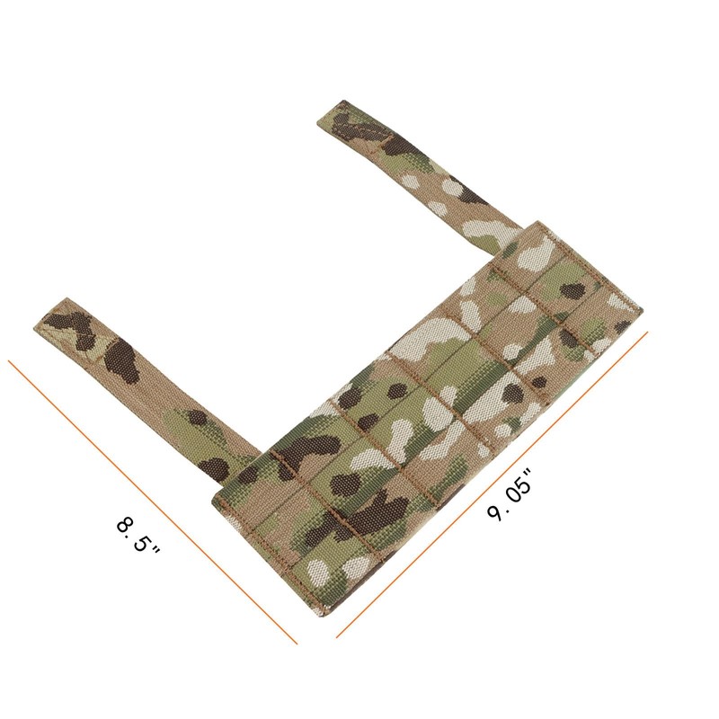 Tactical Phone EUD Bridge MOLLE Panel Front Expansion Carrier Phone