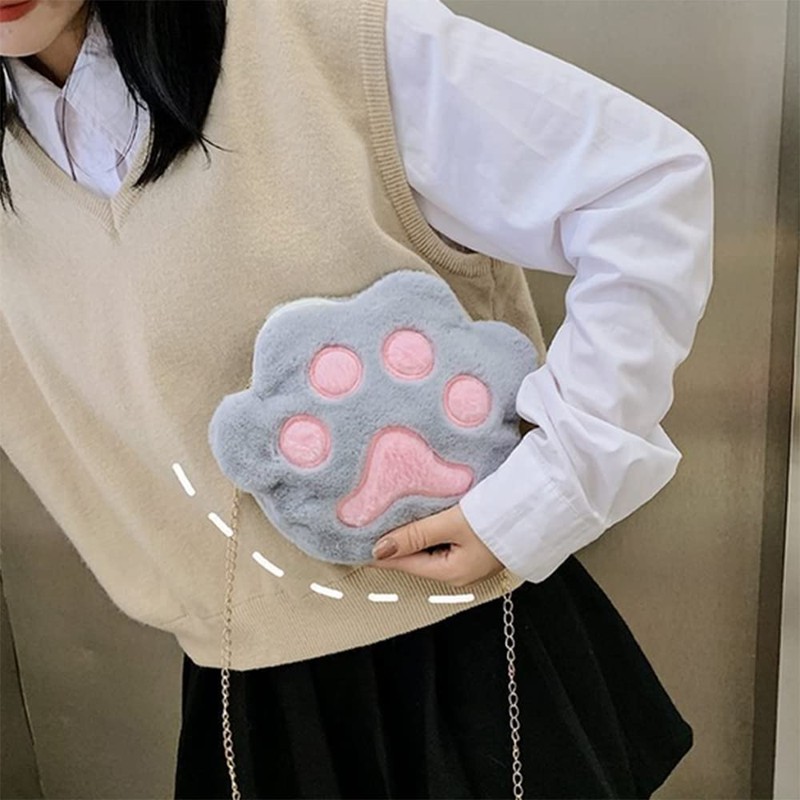 Moonlove Pochette Plush Bag, Crossbody Bag, Girls, Cute, Smartphone Pouch,