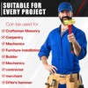 C&T 3lb Brass Sledge Hammer,Non-Sparking,Comfortable Fiberglass Handle,3-Pounds,Non-Magnetic,Corrosion Resistant