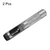 sourcing map 2pcs Leather Round Hole Punch, 12mm Hollow Hole