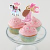 Foowztao 36Pcs My First Rodeo Cowboy 1st Birthday Cupcake Toppers