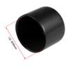 sourcing map 8pcs Rubber End Caps 1 1/2"(38mm) ID Vinyl