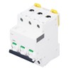 3P Miniature Circuit Breaker Easy Disassembly Assembly Din Rail Mount