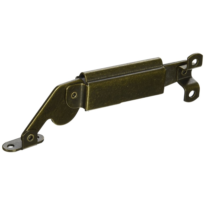 National Hardware N208-660 V1893L Left Spring Lid Support in Antique