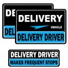 Hozodusi Delivery Driver Car Magnet, Delivery Magnetic Car Door and