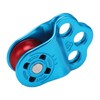 Rock Climbing Pulley 3 Holes Single Pulley Climbing Bearing for