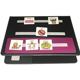 Real Picture Photo Book for Autism, Speech, ADHD, Communication, ABA, & Apraxia Aspergers (Laminate-Girl Cartoon Gender Cards)