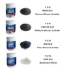 4 LBS Rock Tumbler Grit Set, 4 Step Tumbling Media