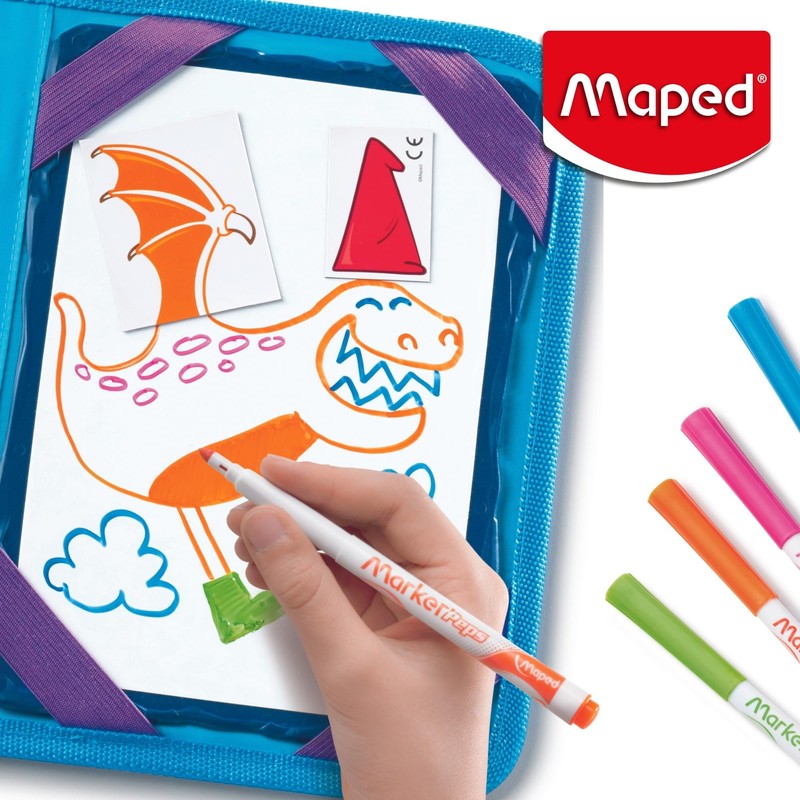 Maped Creativ Travel Board Knights and Princess Theme Fun Activity