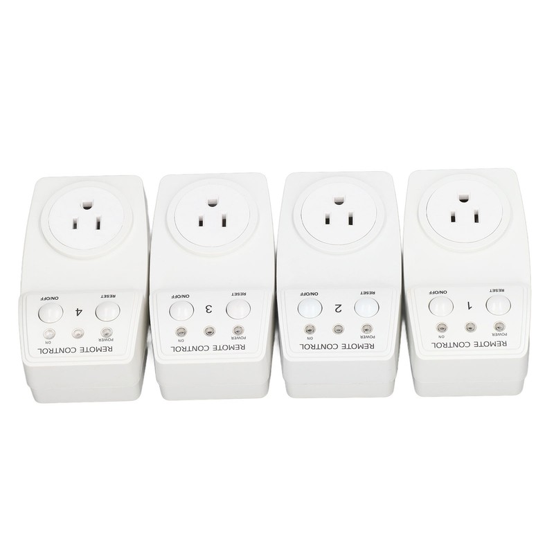 Smart Switch Socket with Remote Control Wireless Power Outlet Set
