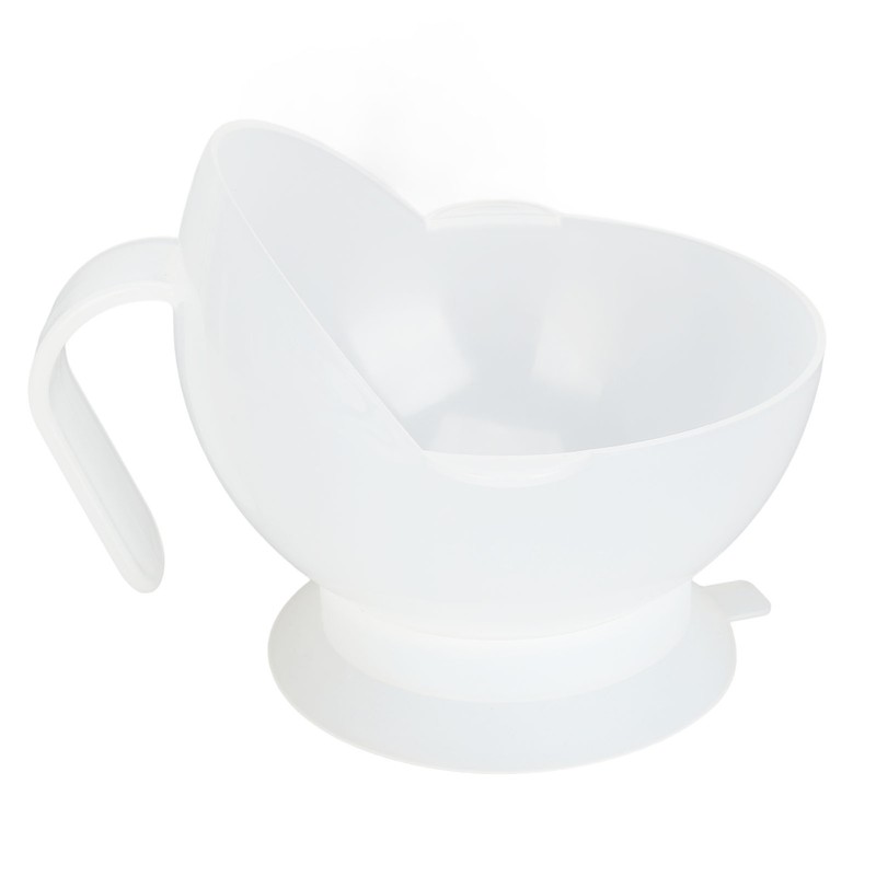 Scoop Bowl with Suction Cup Base Prevent Spills Assist Eating