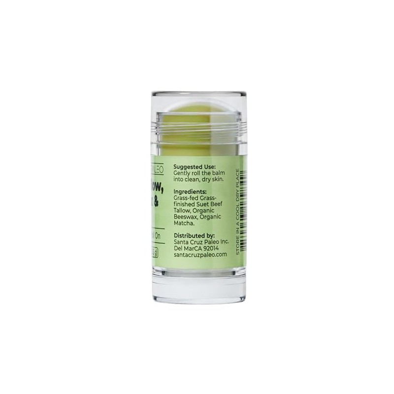 Santa Cruz Paleo Beef Tallow Matcha Moisturizing Balm