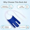 Sock Dressing Aid, Stocking Aid for Socks and Stockings, Sock