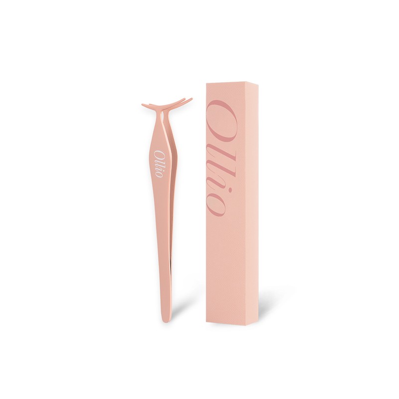 Ollio No Glue Eyelash Tweezer - U-Shaped