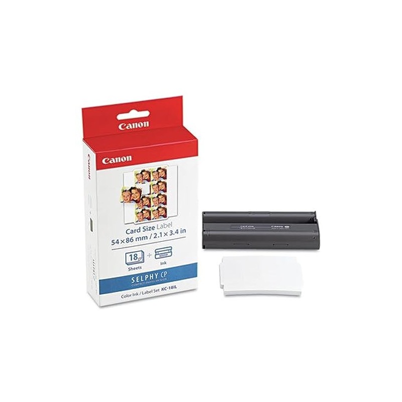 Canon KC-18IL Ink/Paper Set Mini Stickers