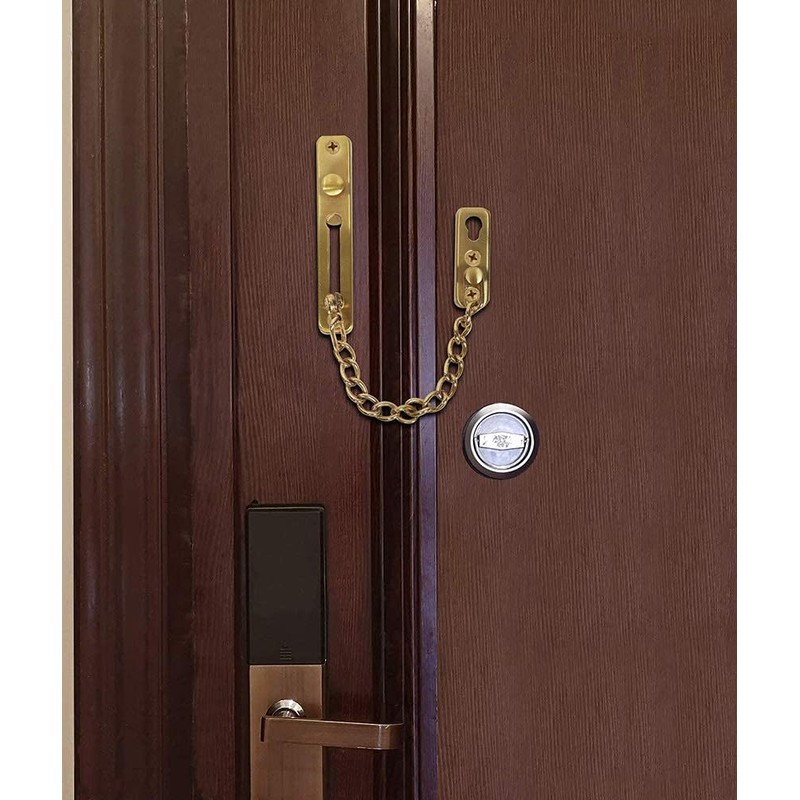 304 Stainless Steel cast Steel Door Safety Chain Protective Cover,