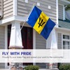 Anley Fly Breeze 3x5 Feet Barbados Flag - Vivid Color