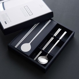 Ebro Stainless Steel Cutlery Set of 5 / 이브로 스텐 수저세트 5벌 SET