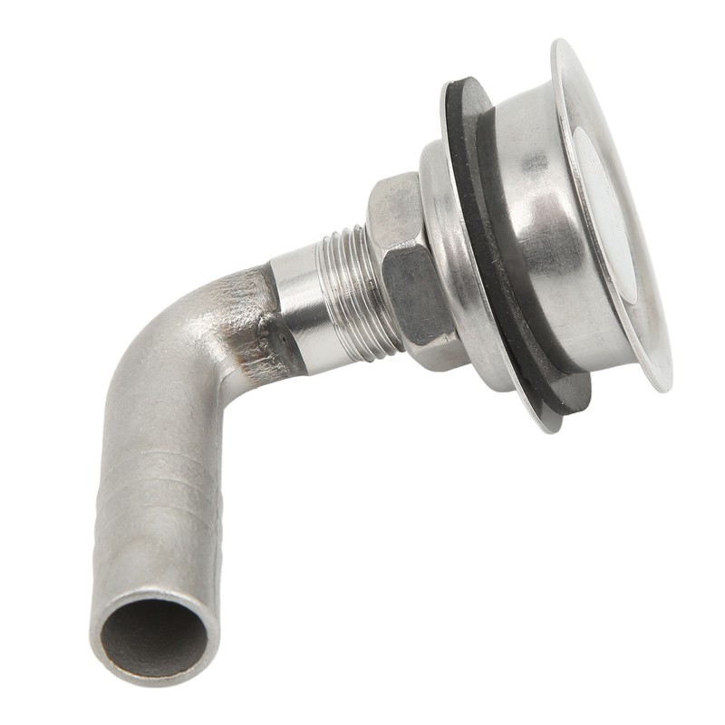 Fuel Tank Vent with Mounting Gasket 90 Degree Elbow Marine