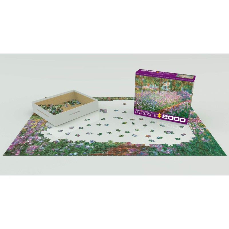 EuroGraphics The Artist's Garden by Claude Monet Puzzle (2000 Piece)