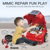 Interactive Truck Engine Toy with Removable Parts - Lights, Sounds,