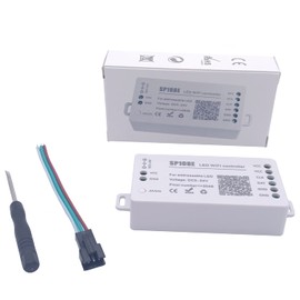 WS2812B WS2811 LED WiFi Controller, iOS Android App Wireless Remote Control SP108E for SK6812 SK6812 RGBW WS2812 WS2813 WS2815 Digital Addressable RGB LED Pixel Strip DC 5V~24V