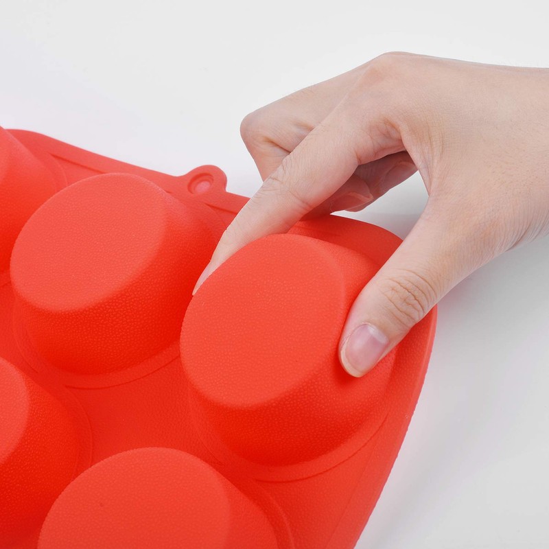 Zuvo Silicon Muffin Tray 12 Cups - Non Stick Baking