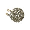3/8''x20' Binder Chains Transport Chain Grade 70 w/Hooks