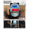 WATERFLY 20L Small Hiking Backpack for Women Men, Lightweight Breathable