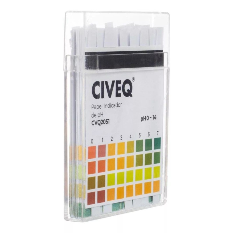 Civeq Tiras Reactivas Para Ph 0-14 100pz - Civeq