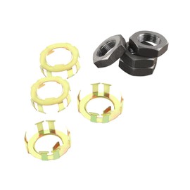 6-191 & 6-190 Trailer Wheel Axle Nuts and Retainers Compatible With Most axles from 2K To 8K. 8K After Aug. 2003