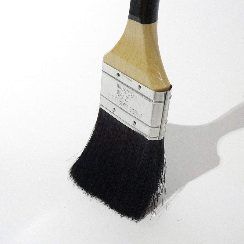 Hake City Long Hair Duster Brush Raster Blended Hair (Black