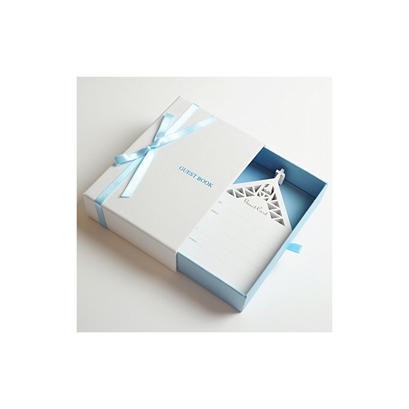 Box Type Card 芳名 Book Azure (chapel 芳名 Cards, 50 Piece)/Wedding